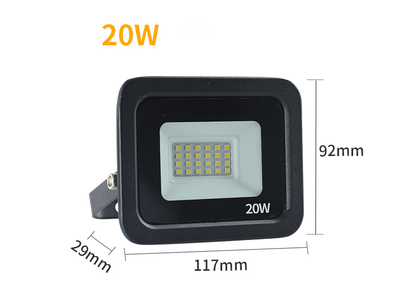 Led Floodlight 10W 30W 50W 100W AC220V Flood Light Outdoor Wall Washer Lamp Reflector IP68 Waterproof Garden Stadium Lighting