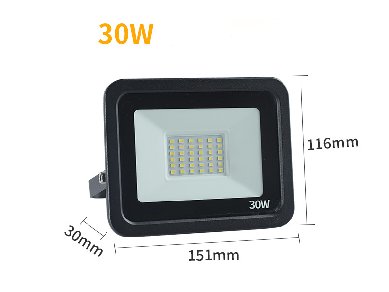 Led Floodlight 10W 30W 50W 100W AC220V Flood Light Outdoor Wall Washer Lamp Reflector IP68 Waterproof Garden Stadium Lighting