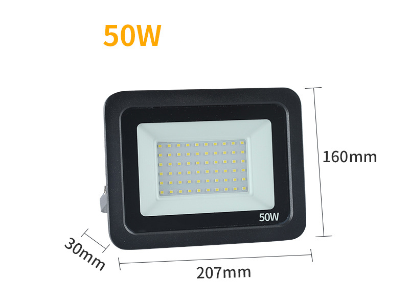 Led Floodlight 10W 30W 50W 100W AC220V Flood Light Outdoor Wall Washer Lamp Reflector IP68 Waterproof Garden Stadium Lighting