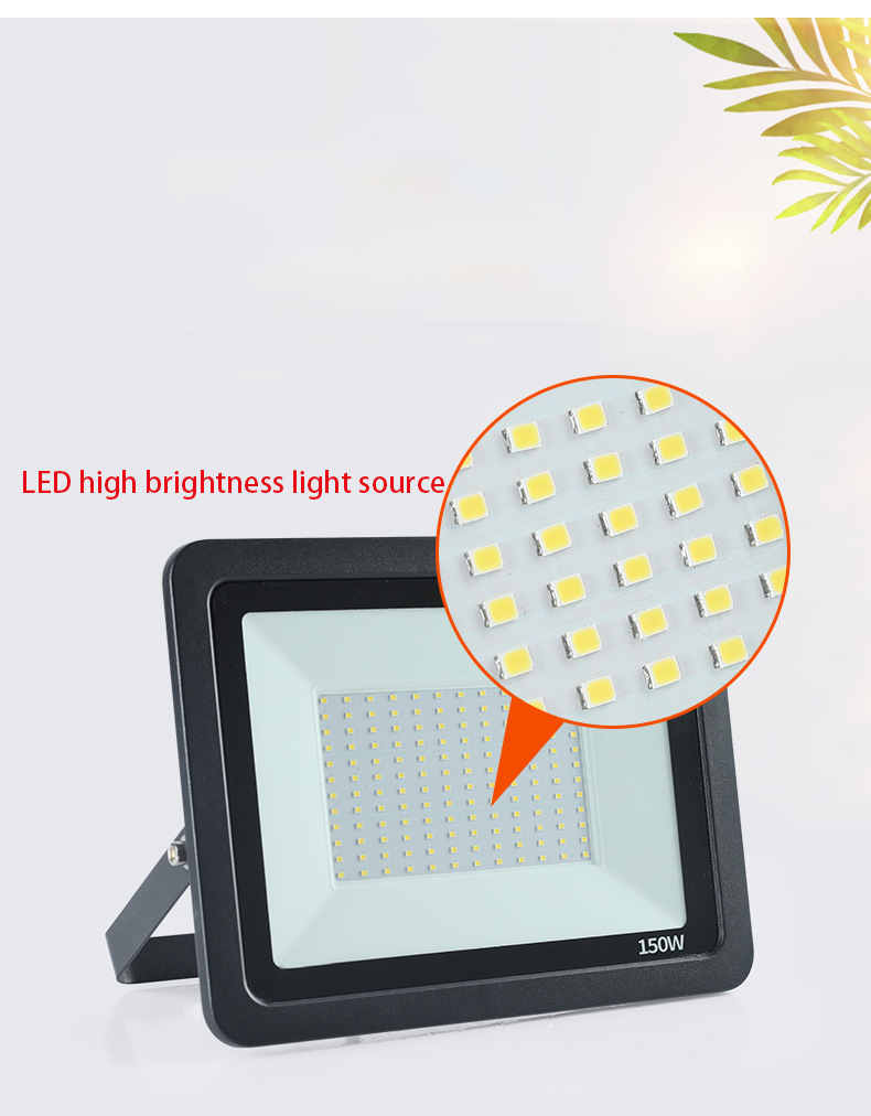 Led Floodlight 10W 30W 50W 100W AC220V Flood Light Outdoor Wall Washer Lamp Reflector IP68 Waterproof Garden Stadium Lighting