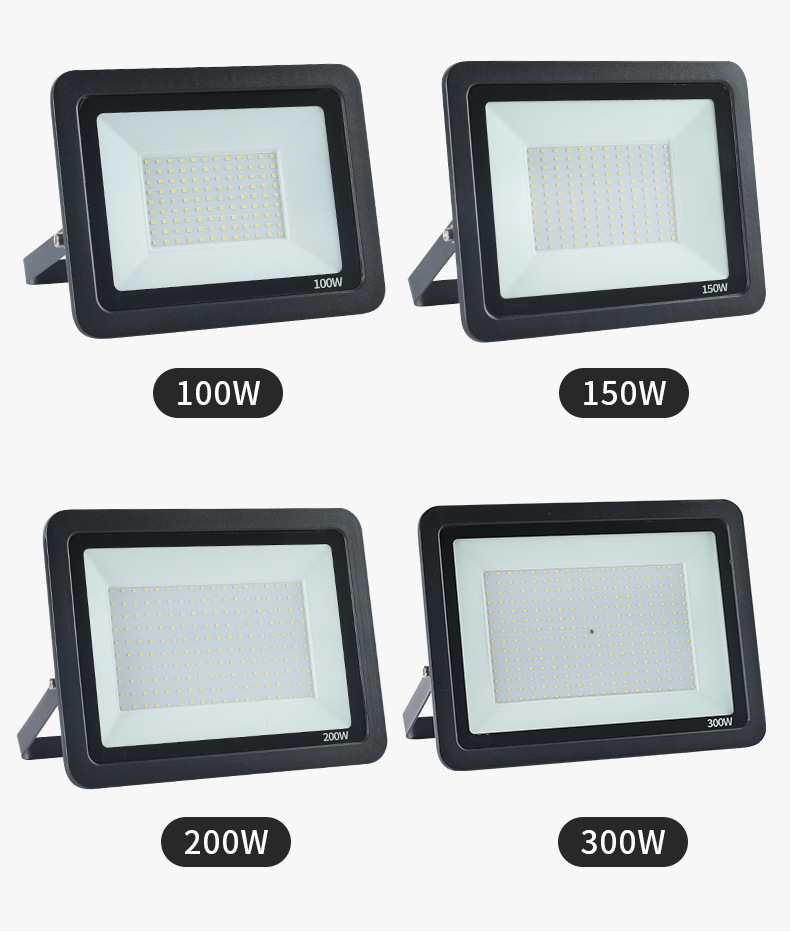 Led Floodlight 10W 30W 50W 100W AC220V Flood Light Outdoor Wall Washer Lamp Reflector IP68 Waterproof Garden Stadium Lighting