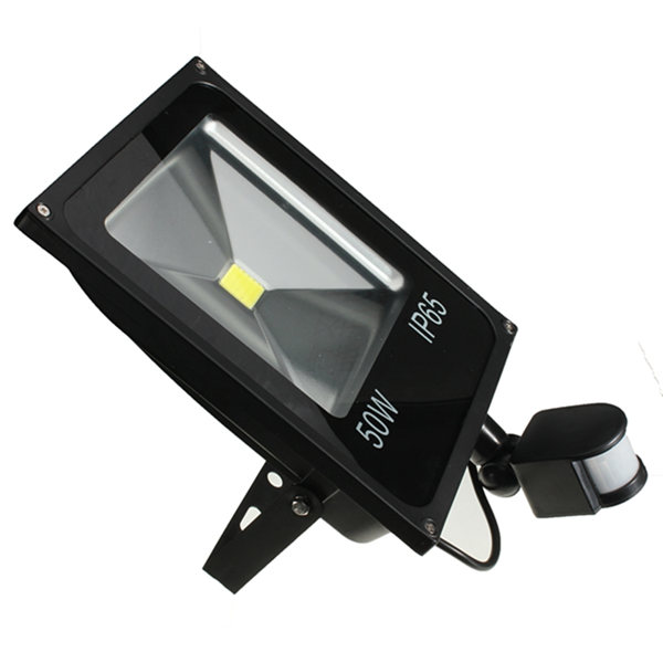 Outdoor 10W 20W 30W 50W PIR Projection Lamp 220V 240V 100W Led Floodlight with Motion detective Sensor for Gargen Wall Lamp