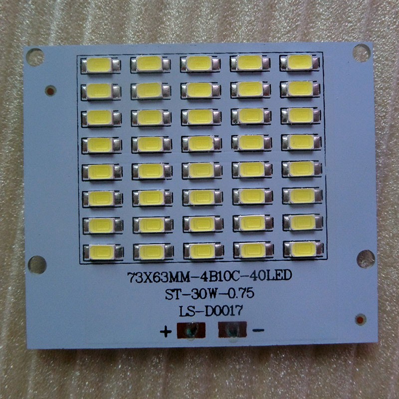 High Lumens LED Flood Light 10W 20W 30W 50W 110V 220V Epistar PCB 5730SMD LED Chips plate resource Floodlight DIY LED lamp Beads