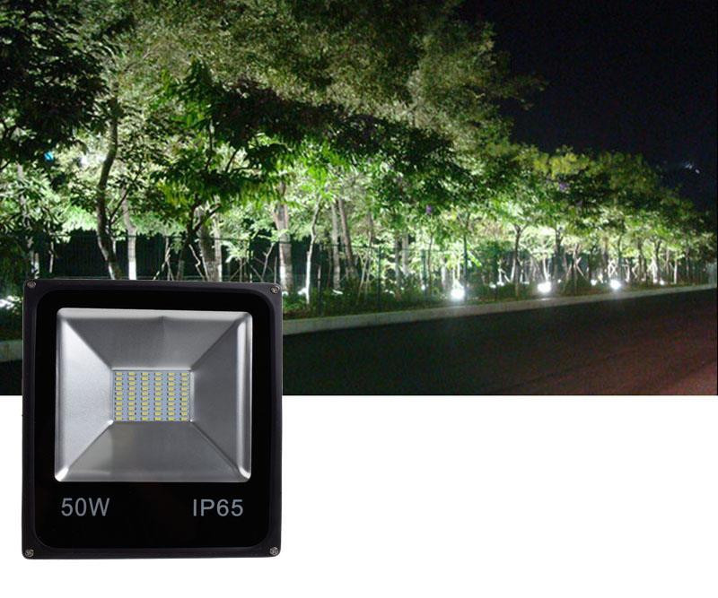 LED Spotlight DC12V 10W 20W 30W 50W 100W IP65 Projecteur Flood Light 12V 5730SMD 24V Street Wall Lamp Garden Square