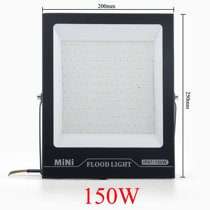 LED FloodLights Outdoor Lighting IP67 Waterproof High Brightness Mini Flood Light Spotlight 220V 10W 20W 30W 50W 100W 150W 200W