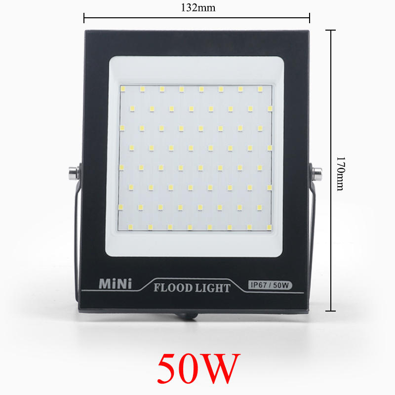 LED FloodLights Outdoor Lighting IP67 Waterproof High Brightness Mini Flood Light Spotlight 220V 10W 20W 30W 50W 100W 150W 200W