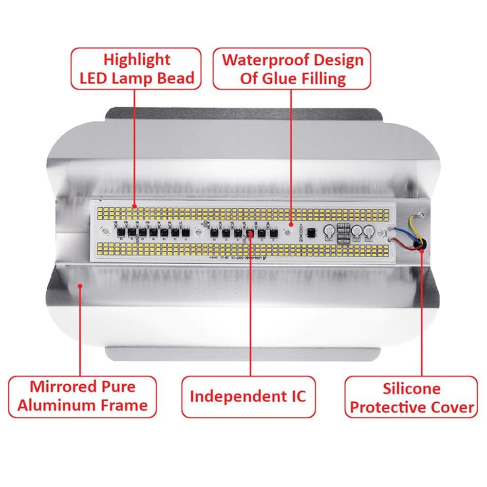 High power 200W LED Flood Light Projector Searchlight IP65 Waterproof AC180-260V FloodLight Outdoor LED Lighting Wall Light