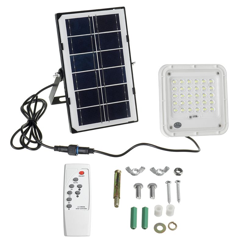 150W Solar Lights Remote Outdoor Flood Lights with Solar Panel Waterproof IP65 Solar Wall Lights for Yard Garden Garage Patio