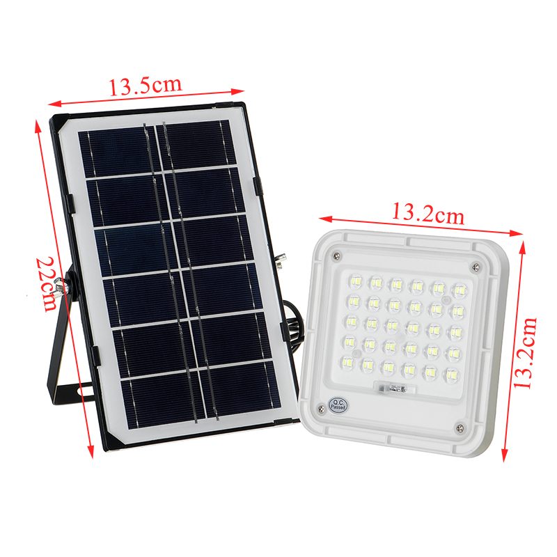 150W Solar Lights Remote Outdoor Flood Lights with Solar Panel Waterproof IP65 Solar Wall Lights for Yard Garden Garage Patio