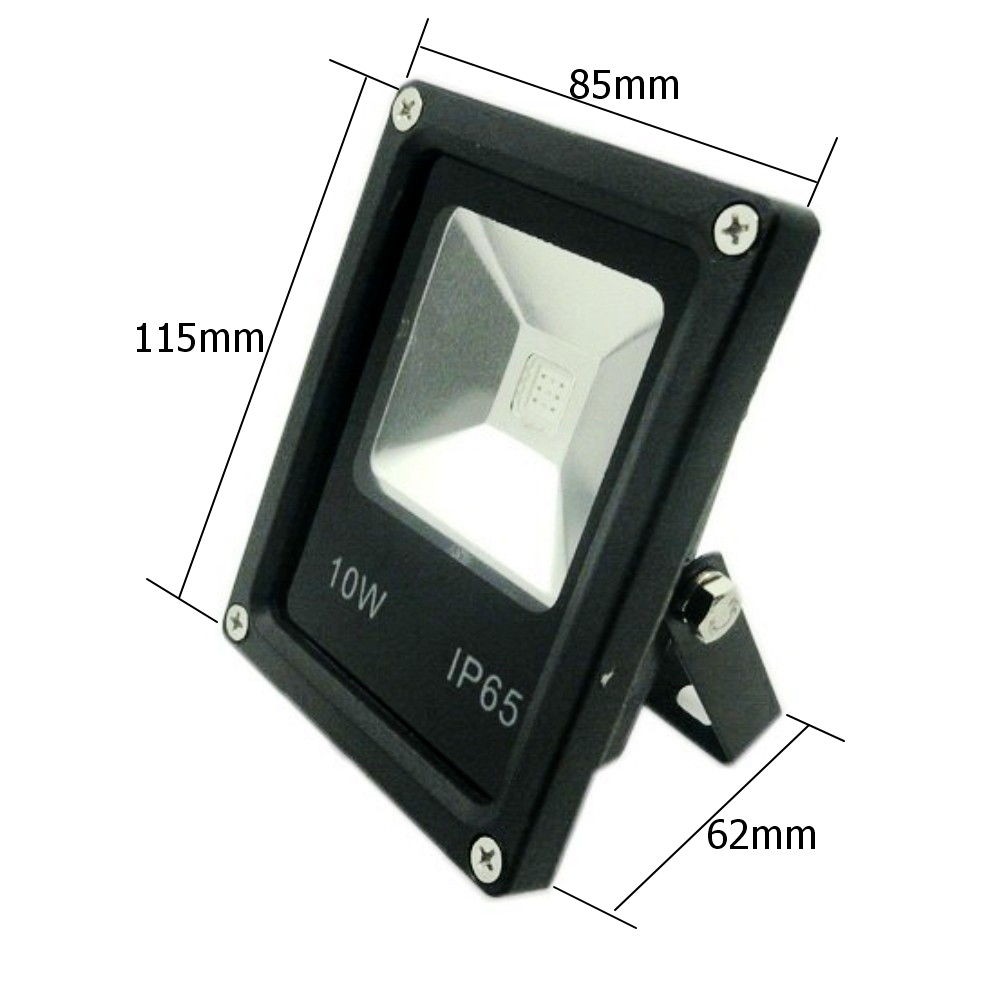 1pcs Reflector Led RGB Floodlights 10W 20W 30W 50W Flood Lighting IP65 Outdoor 85-265V Spotlights+ Remote Controller Spot Garden