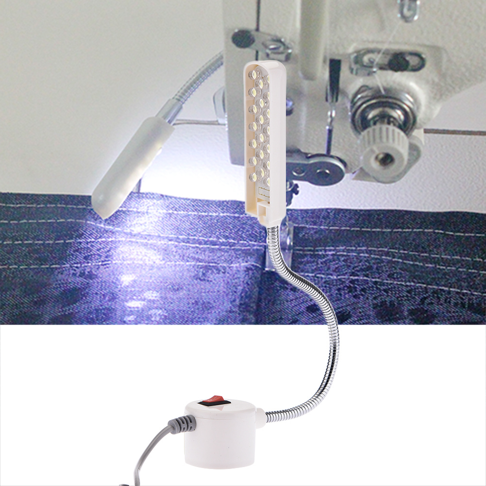 Sewing Machine LED Lmap 20 LEDs Work Lights Energy-Saving Lamps With Magnets Industrial Lights Luminaire For Sewing Machine