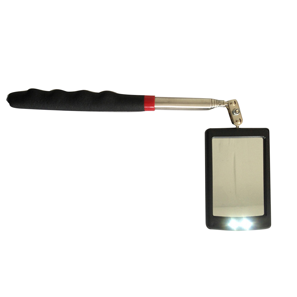 Vehicle Bottom LED Telescopic Inspection Mirror Amplification Detection Mirror Led Emergency Lamp outdoor lights for car repair