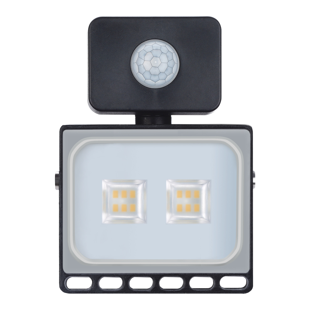 5PCS/Lot Ultrathin Outdoor Lighting Motion Sensor Led Flood Lights 110V 220V 10W Led Floodlight Waterproof IP65 Spotlights