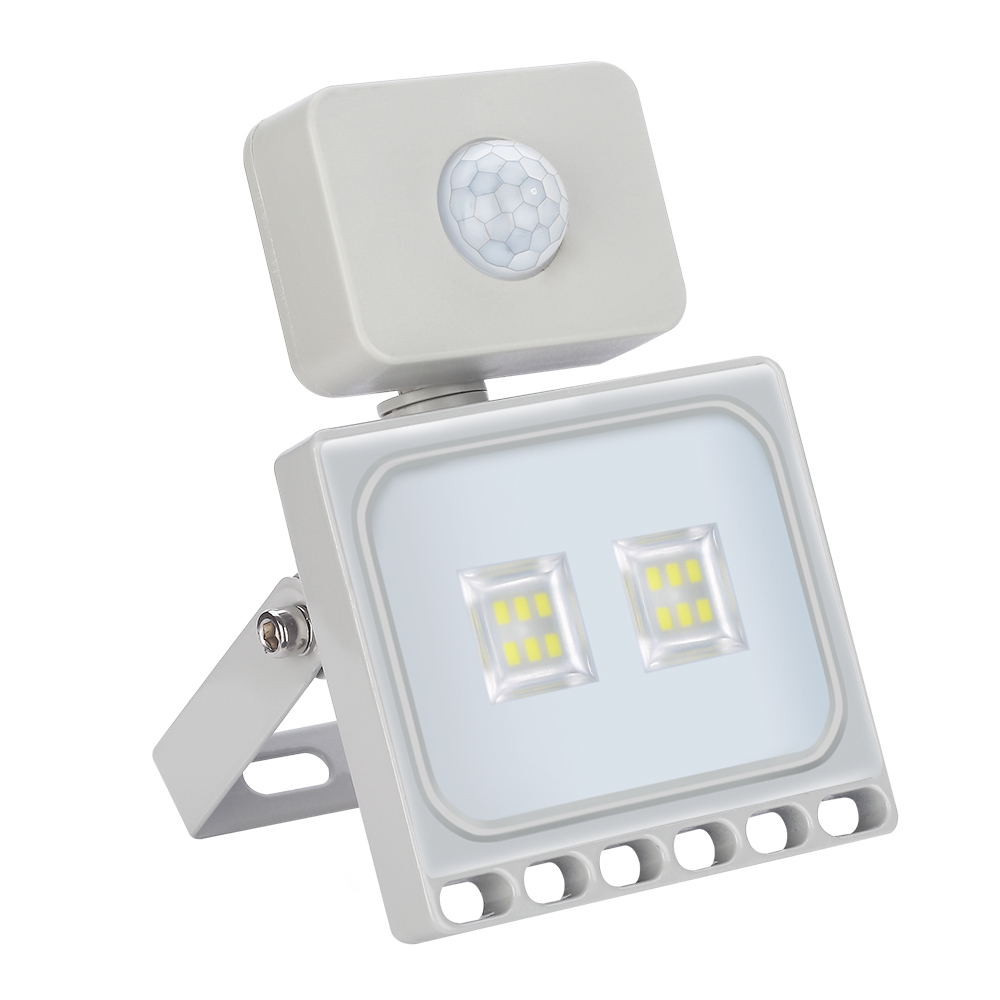 Ultrathin Sensor LED Flood Light 10W 20W 30W 50W 100W IP65 110V/220V LED Spotlight Outdoor Street Light Floodlight