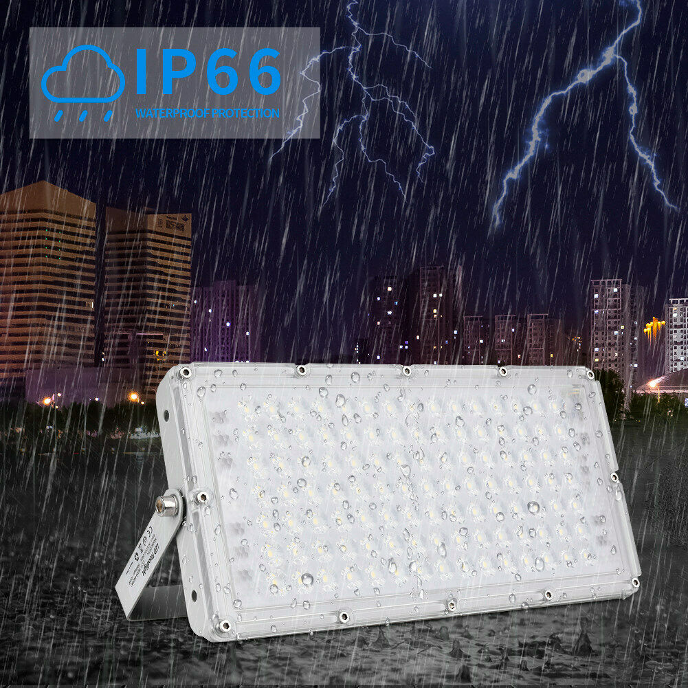 Ultrathin LED Module Flood Light 100W 200W 300W IP65 110V/220V LED Spotlight Refletor Outdoor Lighting Garden Lamp