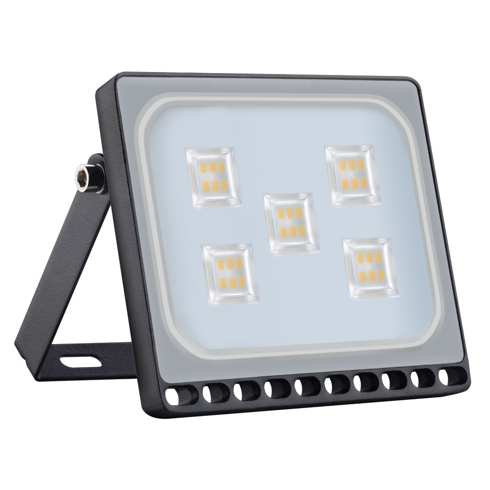 6PCS Ultrathin LED Flood Light 10W 20W 30W 50W 100W IP65 110V/220V LED Spotlight Refletor Outdoor Lighting Wall Lamp Floodlight