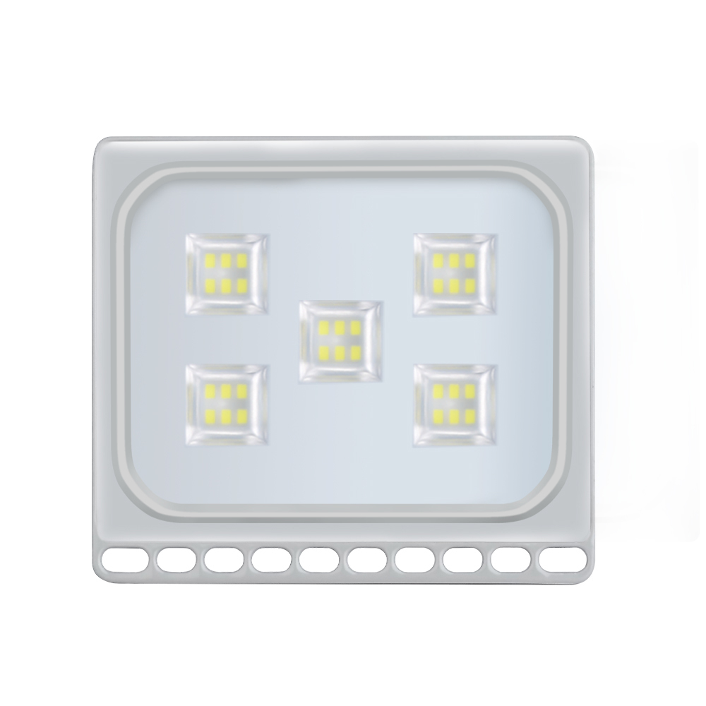 6PCS Ultrathin LED Flood Light 10W 20W 30W 50W 100W IP65 110V/220V LED Spotlight Refletor Outdoor Lighting Wall Lamp Floodlight