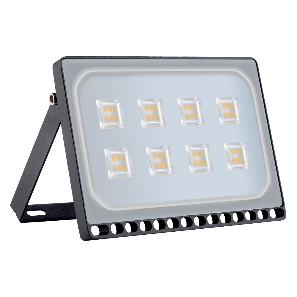 6PCS Ultrathin LED Flood Light 10W 20W 30W 50W 100W IP65 110V/220V LED Spotlight Refletor Outdoor Lighting Wall Lamp Floodlight