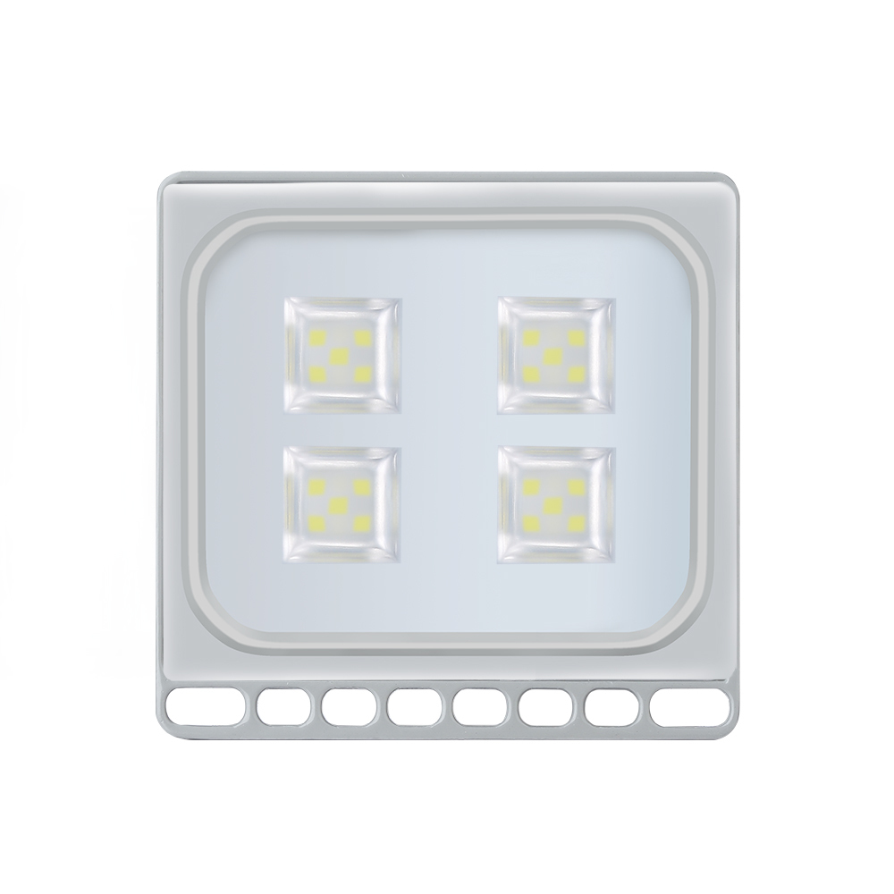 6PCS Ultrathin LED Flood Light 10W 20W 30W 50W 100W IP65 110V/220V LED Spotlight Refletor Outdoor Lighting Wall Lamp Floodlight