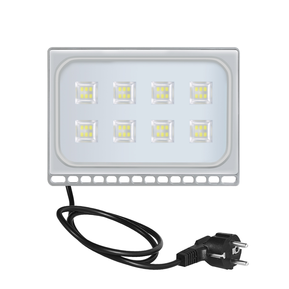 5PCS Ultrathin LED Flood Light 10W 20W 30W 50W 100W IP65 110V/220V LED Spotlight Refletor Outdoor Lighting Wall Lamp Floodlight