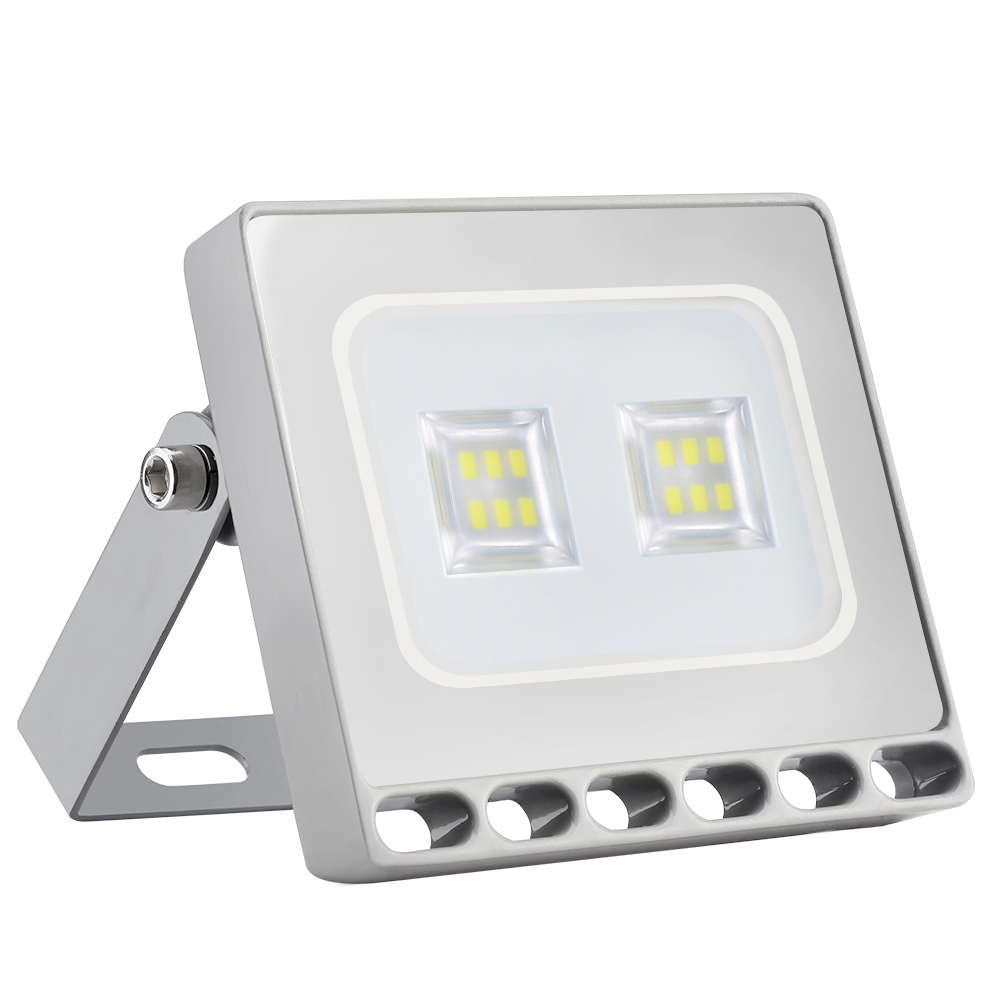 8PCS Ultrathin LED Flood Light 10W 20W 30W 50W 100W IP65 110V/220V LED Spotlight Refletor Outdoor Lighting Wall Lamp Floodlight