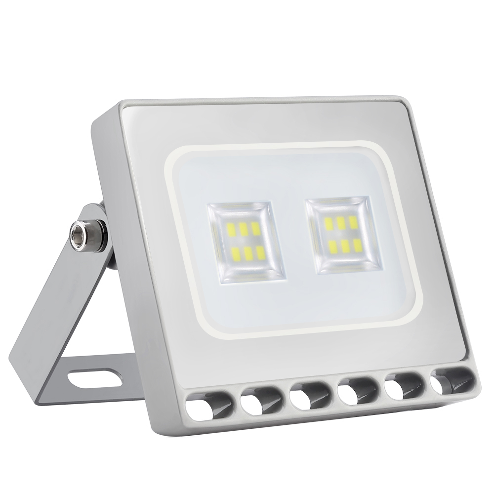 1PCS Ultrathin LED Flood Light 10W 20W 30W 50W 100W IP65 220V LED Spotlight Refletor Outdoor Lighting Wall Lamp Floodlight