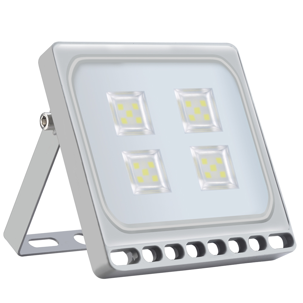 1PCS Ultrathin LED Flood Light 10W 20W 30W 50W 100W IP65 220V LED Spotlight Refletor Outdoor Lighting Wall Lamp Floodlight