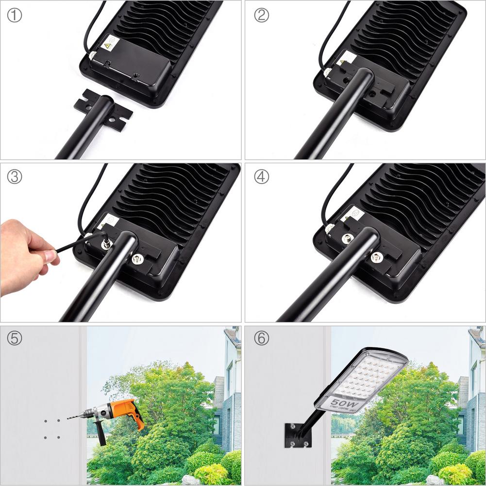 220V 10W LED FloodLight IP65 Waterproof Outdoor Garden Projector Lighting Warm White Spotlight Wall Flood Lights for Square