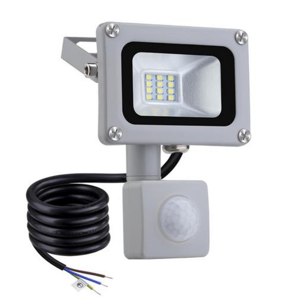 LED Flood Light 10W 20W 30W 50W Outdoor Flood Light LED Waterproof IP65 Lamp 220V Floodlight with Motion Sensor 2835 LED Lamp