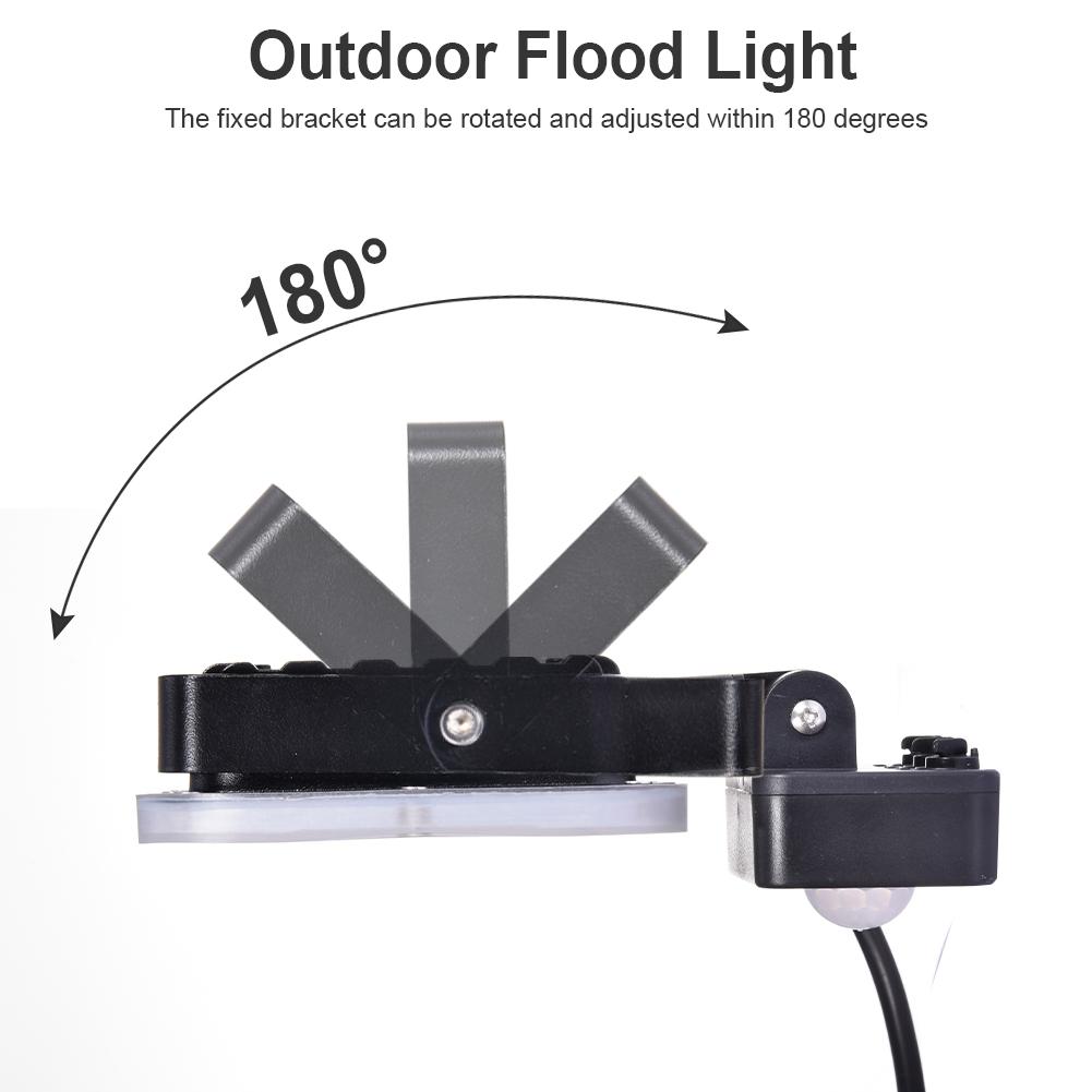 220V 10W/20W/50W LED FloodLight PIR Motion Sensor Reflector LED Flood Light Waterproof IP67 Spotlight Wall Outdoor Lighting