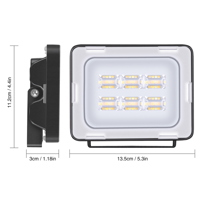 10W 20W 30W 50W 100W LED Flood Light IP65 Waterproof AC 220-240V Led Floodlight Full Power Outdoor Garden Lighting Spotlight