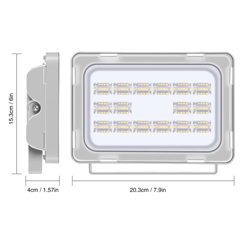 10W 20W 30W 50W 100W LED Flood Light IP65 Waterproof AC 220-240V Led Floodlight Full Power Outdoor Garden Lighting Spotlight