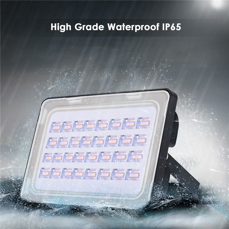 10W 20W 30W 50W 100W LED Flood Light IP65 Waterproof AC 220-240V Led Floodlight Full Power Outdoor Garden Lighting Spotlight