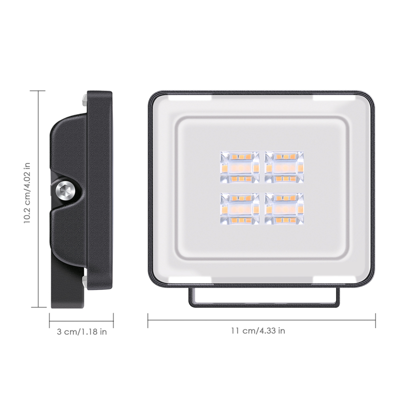 10W 20W 30W 50W 100W LED Flood Light IP65 Waterproof AC 220-240V Led Floodlight Full Power Outdoor Garden Lighting Spotlight