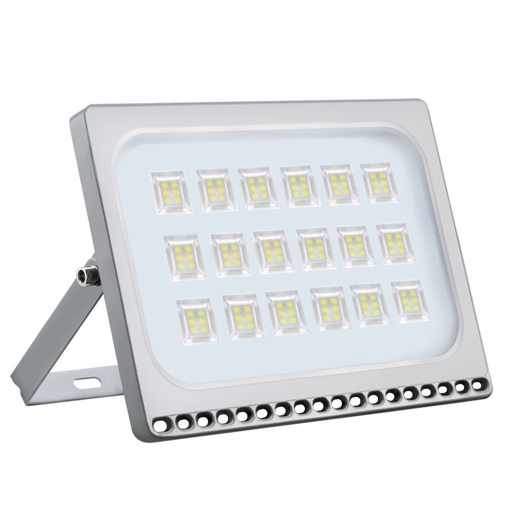 1PCS Ultrathin LED Flood Light 100W IP65 220V LED Spotlight Refletor Outdoor Lighting Wall Lamp Floodlight