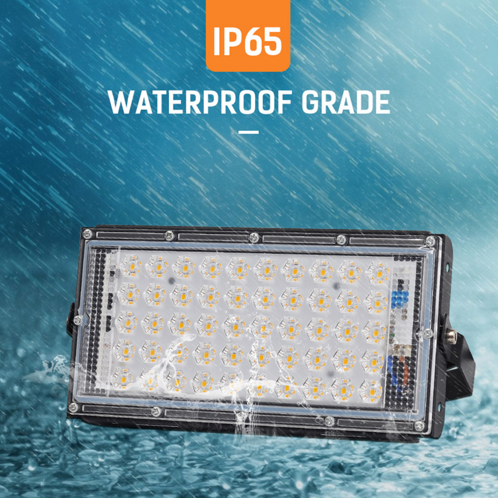 50W LED Flood Light DC12-85V Waterproof IP65 Spotlight Led Reflector Floodlights Outdoor Garden Street Lamp Landscape Lighting