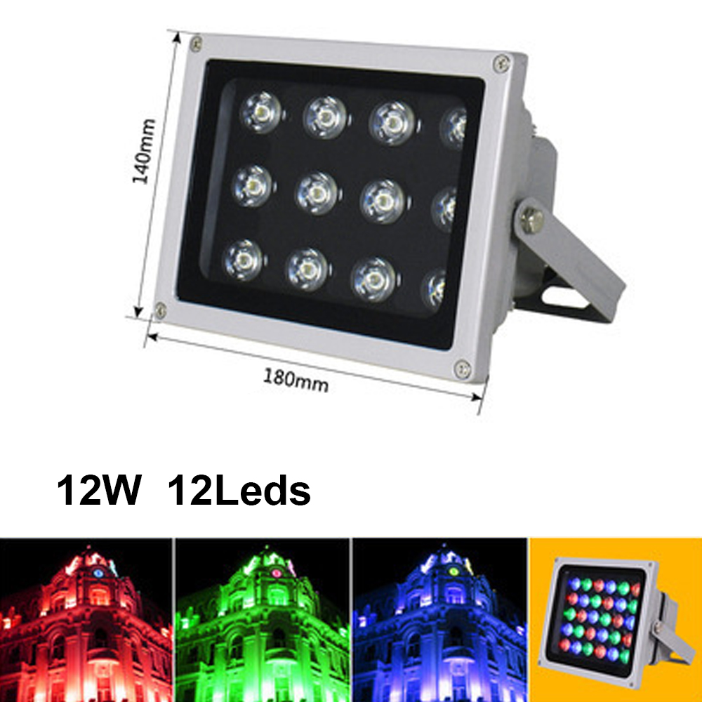 Led Flood Light AC85-265V Outdoor Floodlight Spotlight IP65 Waterproof LED Street Lamp 20W 30W 50W 100W Landscape Lighting