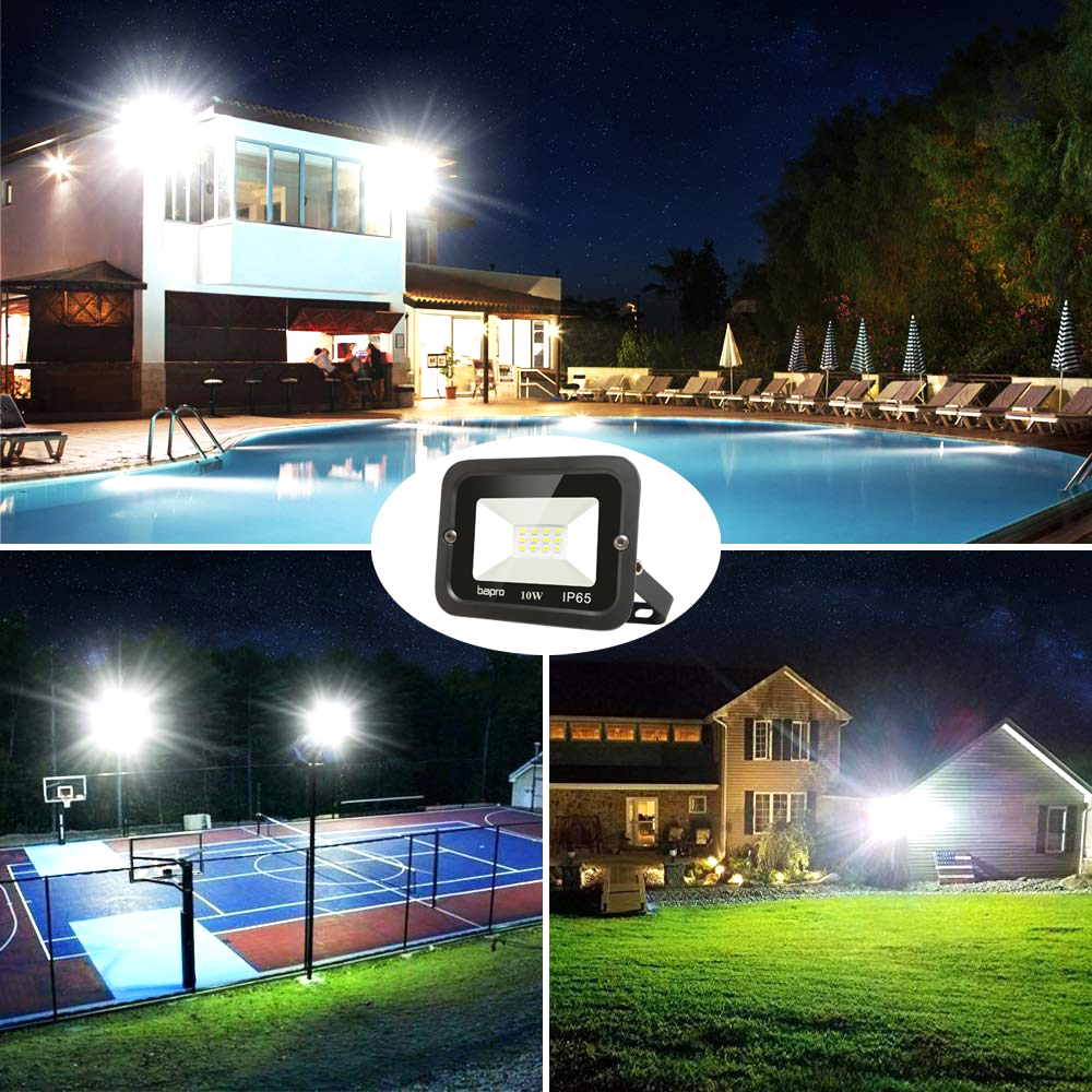 Pir Motion Sensor Floodlight Waterproof Led Flood Light 10W 20W 30W 50W 100W 150W 200W 300W500W Light Outdoor Ip66 Spotlight