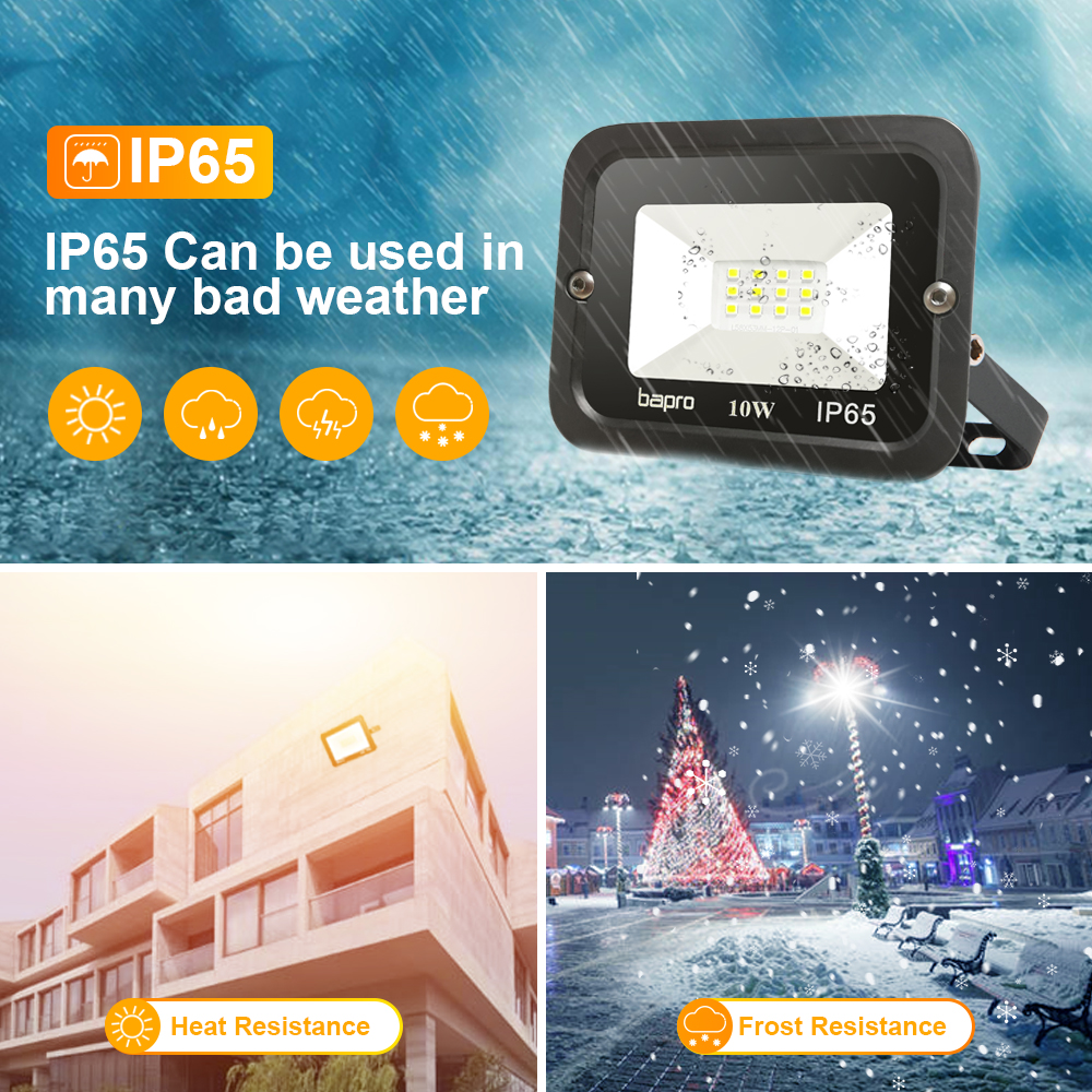 Pir Motion Sensor Floodlight Waterproof Led Flood Light 10W 20W 30W 50W 100W 150W 200W 300W500W Light Outdoor Ip66 Spotlight