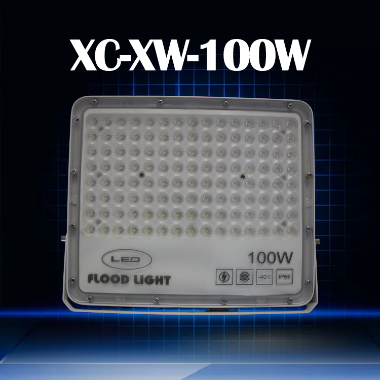 Outdoor Led Flood Light 100W Ip66 Waterproof Garden Lighting Spotlight Industry Light Night Street Lamp Reflector Floodlight