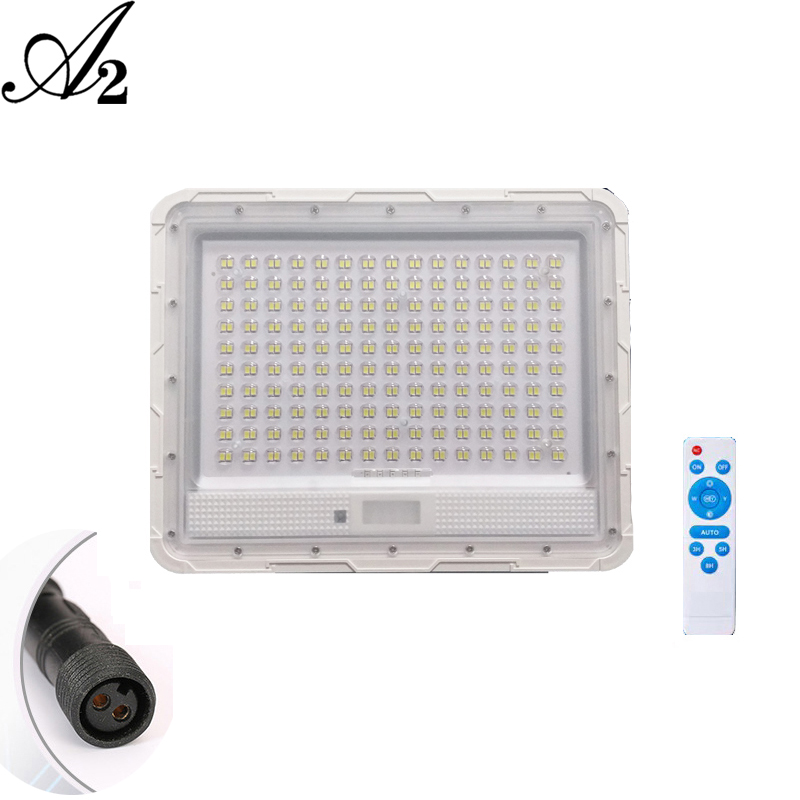 A2 100-300W 6V LED Spotlight Lamp Super Bright Lighting Large capacity battery Wireless Outdoor Waterproof