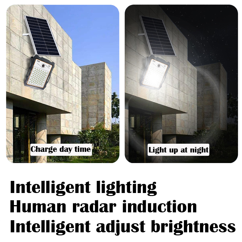 100-400W LED Camera Security Solar Light Home Monitor Lamp Induction Super Bright Big Battery 18 Hours Spotlight Outdoor