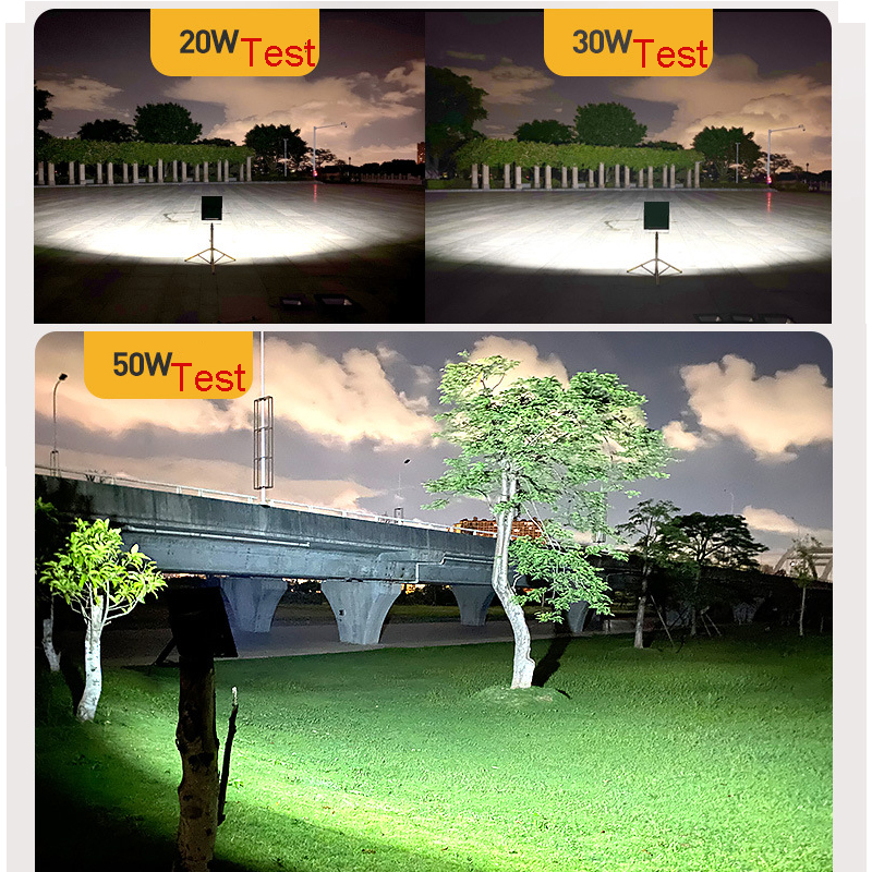 A2 100-400W LED Wall Lamp Solar Lighting Super Bright Large Capacity Battery Spotlight Wireless Outdoor Waterproof