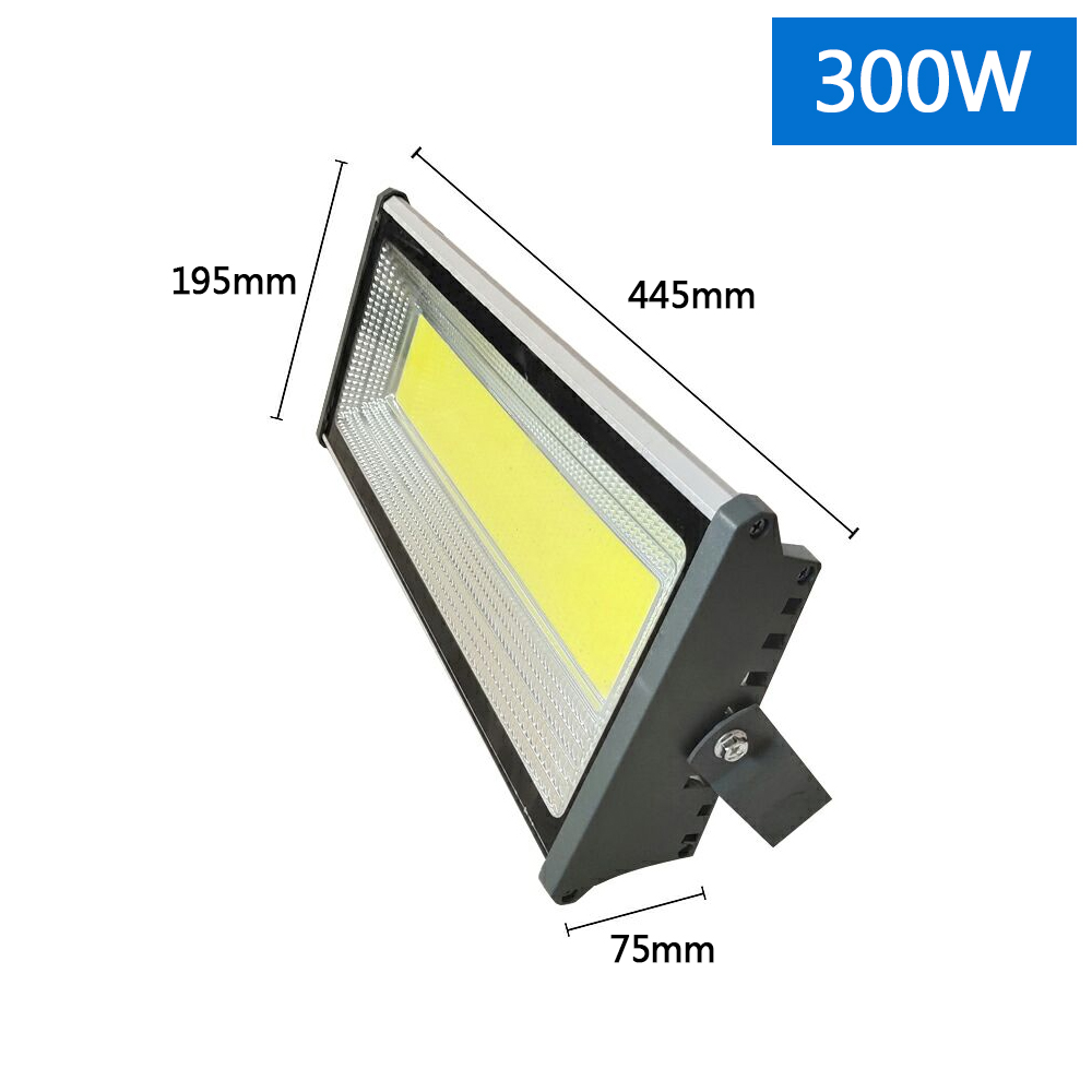 Led Spotlight 100W Floodlight Outdoor Lighting 200W Projector for Stadium Square Patio Garage Parking Exterior Wall Lightings