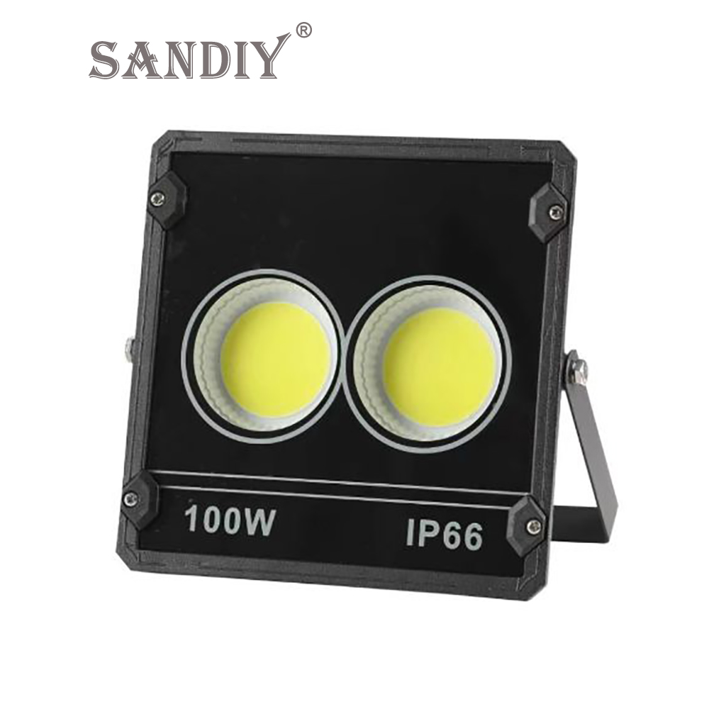 SANDIY Flood Light LED 50W 100W 200W 300W 500W Spotlight Outdoor Garden Square Lamp Villa House Building Exterior Wall Lighting
