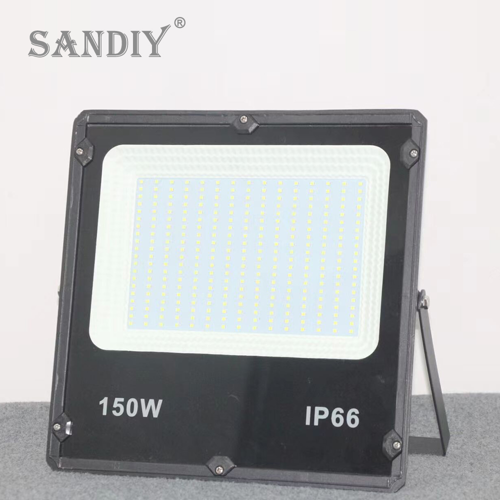 LED Flood Light 100W 200W 300W Waterproof IP65 Spotlight Outdoor Garden Square Lamp Villa House Building Exterior Wall Lighting