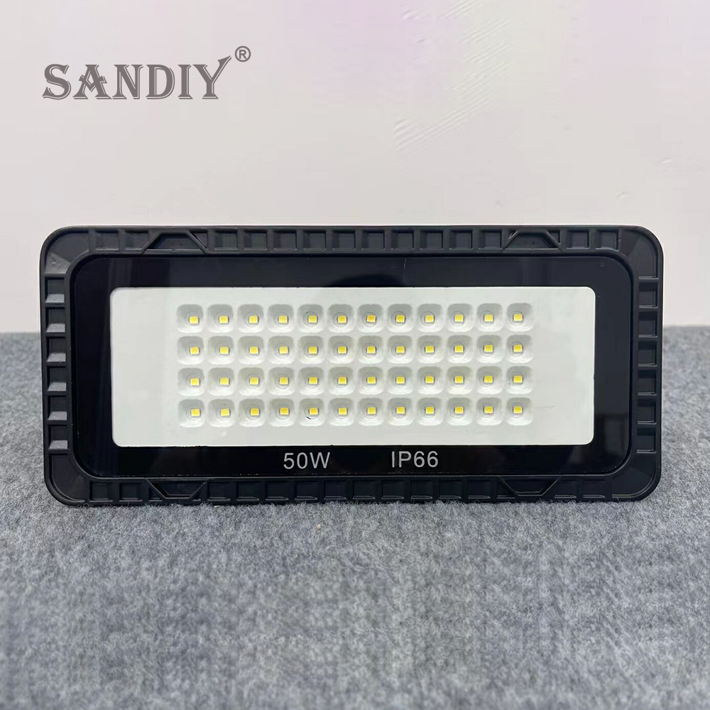 LED Flood Light 50W 100W 200W Waterproof IP65 Spotlight Outdoor Garden Square Lamp Villa House Building Exterior Wall Lighting