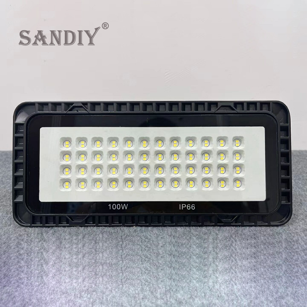 LED Flood Light 50W 100W 200W Waterproof IP65 Spotlight Outdoor Garden Square Lamp Villa House Building Exterior Wall Lighting