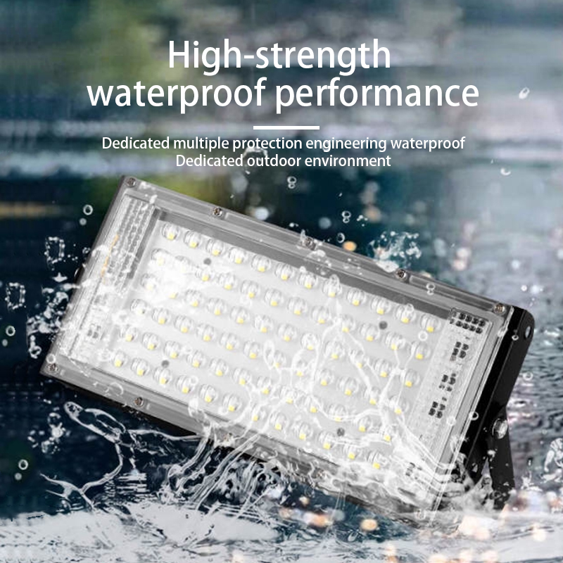 Led Flood Light 50W FloodLight AC220V LED Street Lamp Waterproof Landscape Lighting 230V 240V Led Spotlight Outdoor Lighting