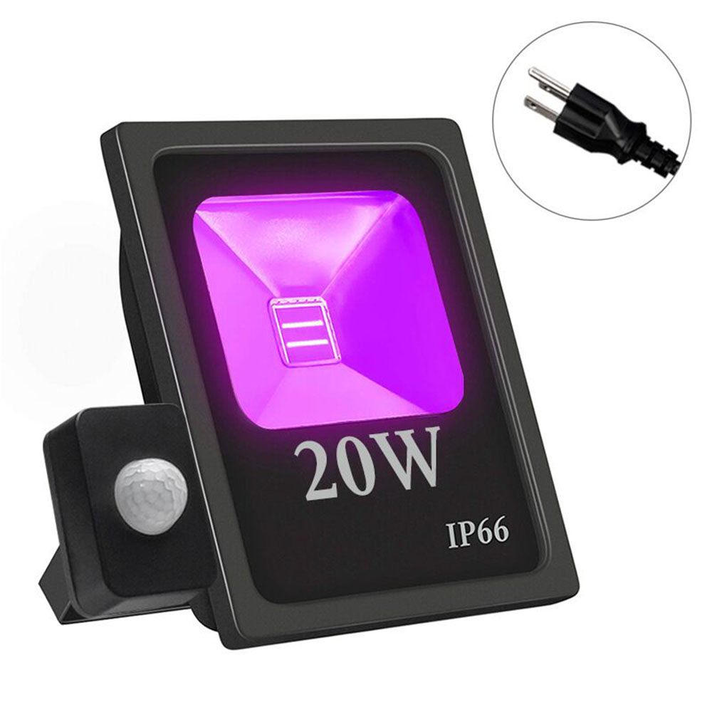 UV LED Black Light 30W 60W Ultraviolet LED Flood light Blacklight IP66 Waterproof Outdoor Stage Light for Bar Dance Party Xmas
